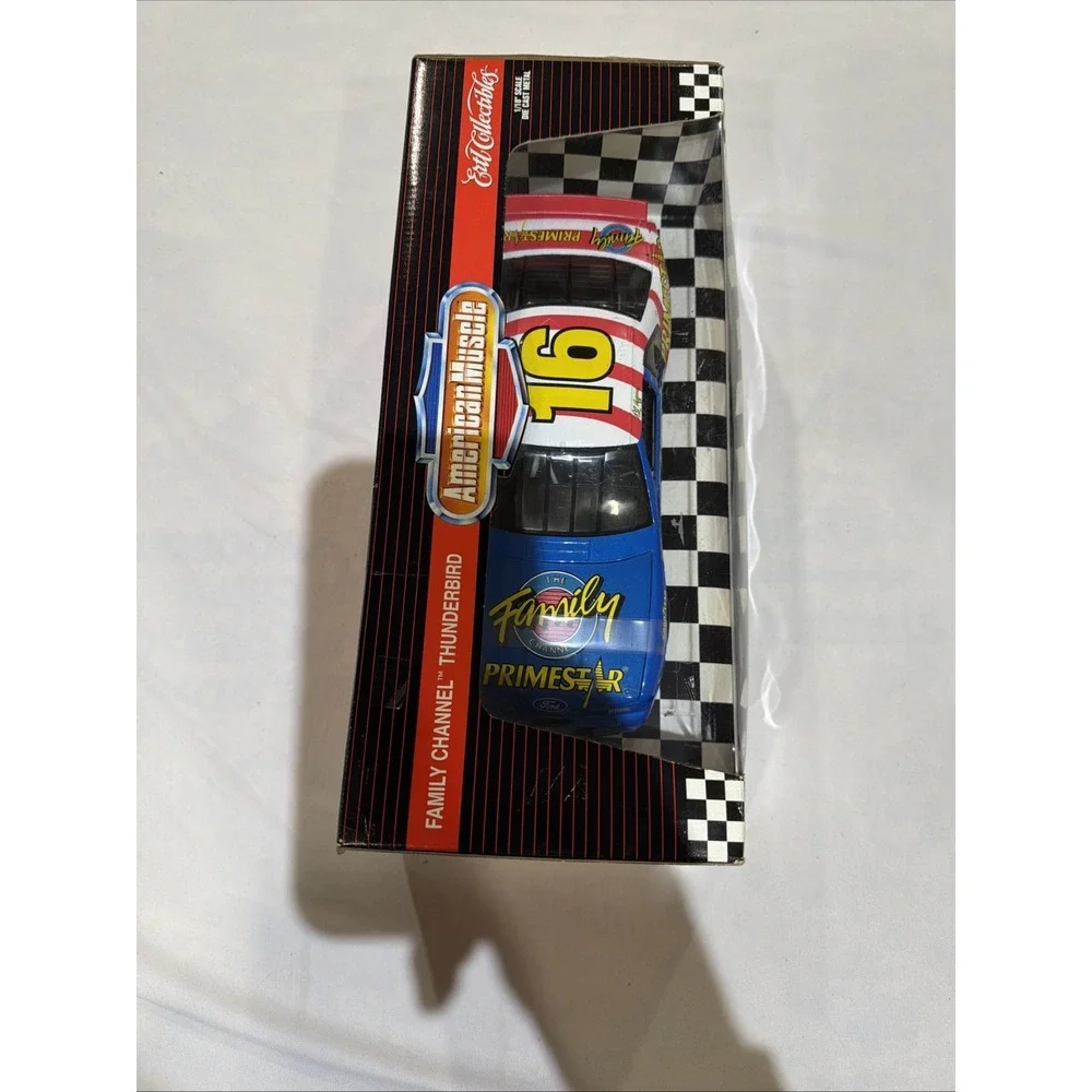 ERTL American Muscle Family Channel Thunderbird 16 Ted Musgrave Large 1 18